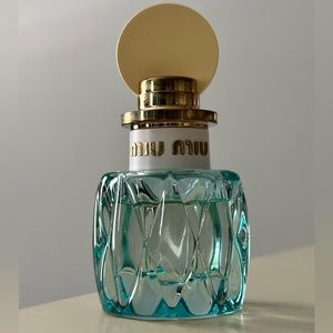 Miu Miu L’Eau Bleue 30 ml, 3/4 full perfume